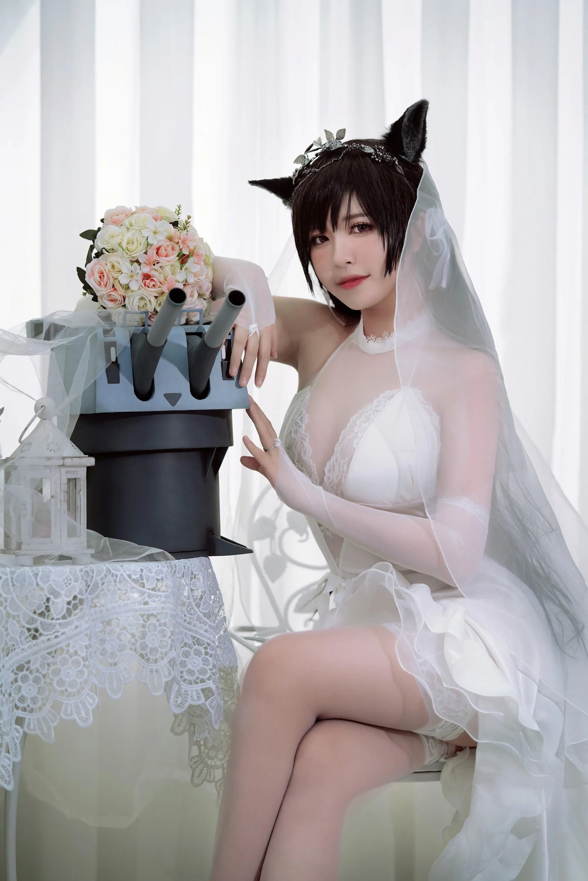 半半子 – NO.25 爱宕花嫁 [30P]插图5